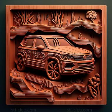 3D мадэль Volkswagen T Cross (STL)